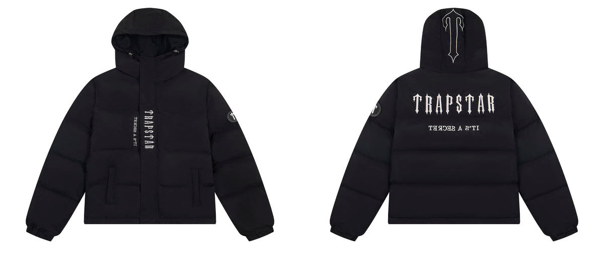 Trapstar Autumn/Winter Breadms, Cotton Robes, Warmth, Thickened Hooded Zipper, Small American Trendy Brand High Street Top, Trendy (13)