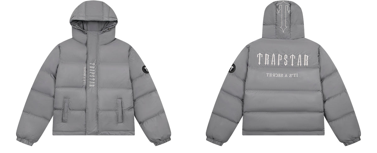Trapstar Autumn/Winter Breadms, Cotton Robes, Warmth, Thickened Hooded Zipper, Small American Trendy Brand High Street Top, Trendy (12)
