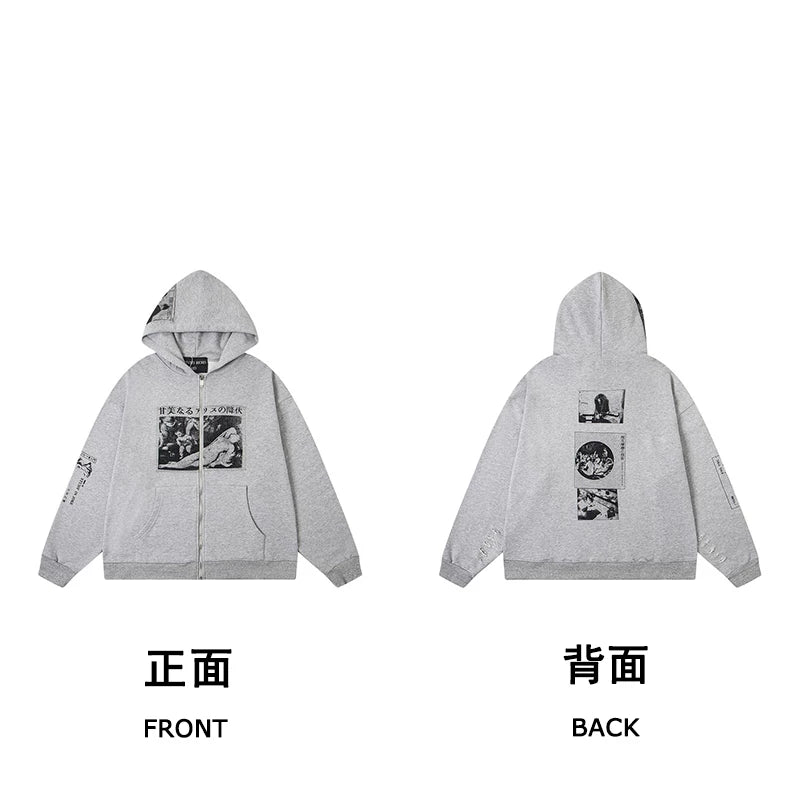 Erd hooded sweatshirt melancholic rich second-generation versatile loose hoodie trendy ins autumn/winter 2025 new European and American fashion brand (40)