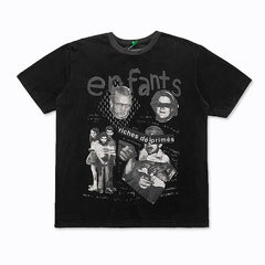 ERD melancholic rich second-generation washed old vtg short sleeved American trendy brand cleanfit heavyweight high street T-shirt for men (2)