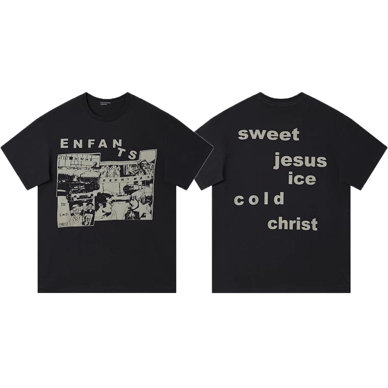 ERD melancholic rich second-generation washed old vtg short sleeved American trendy brand cleanfit heavyweight high street T-shirt for men (53)