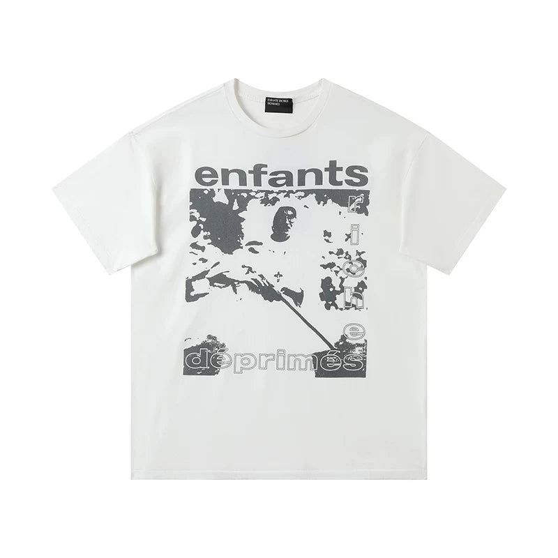 ERD melancholic rich second-generation washed old vtg short sleeved American trendy brand cleanfit heavyweight high street T-shirt for men (64)