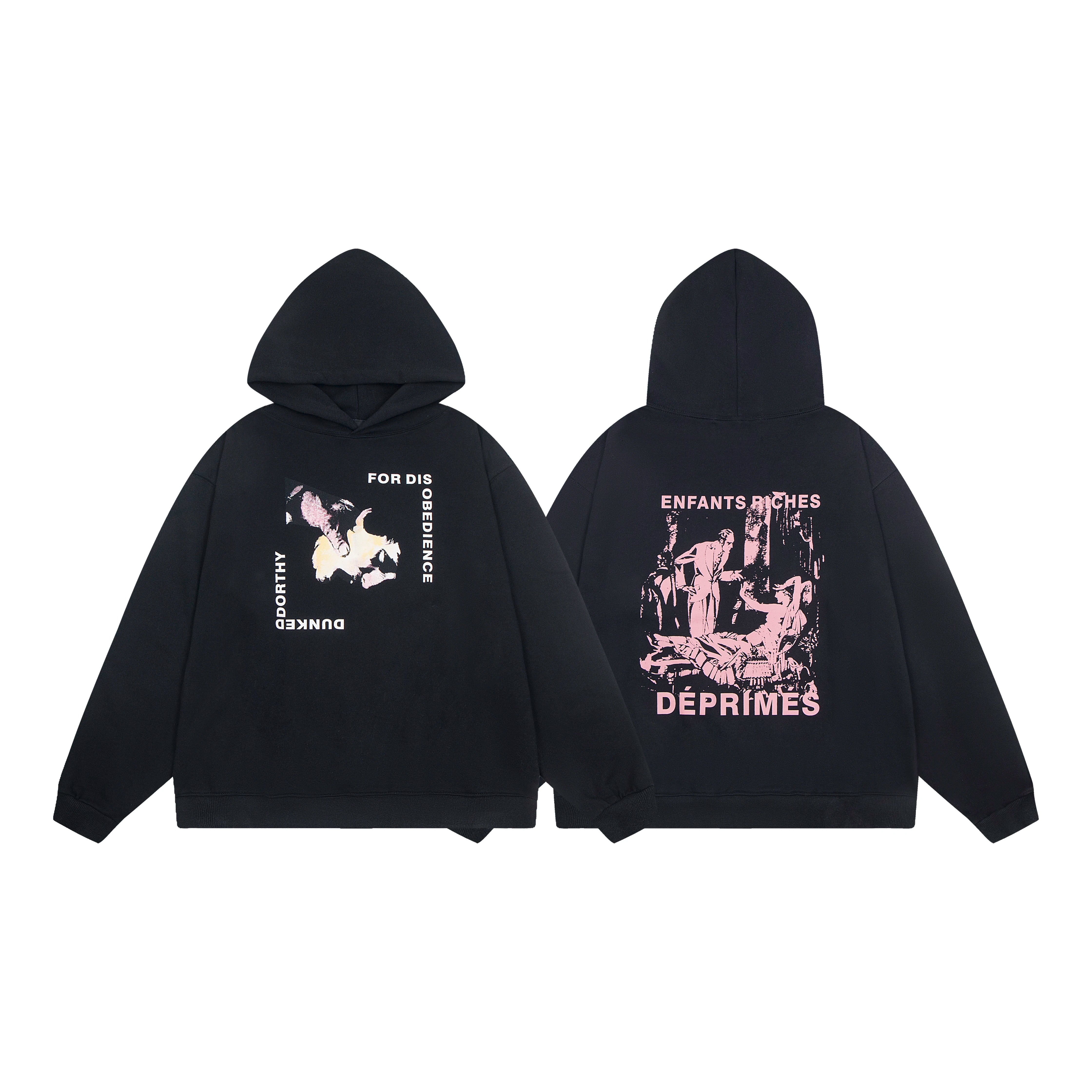 Erd hooded sweatshirt melancholic rich second-generation versatile loose hoodie trendy ins autumn/winter 2025 new European and American fashion brand (17)