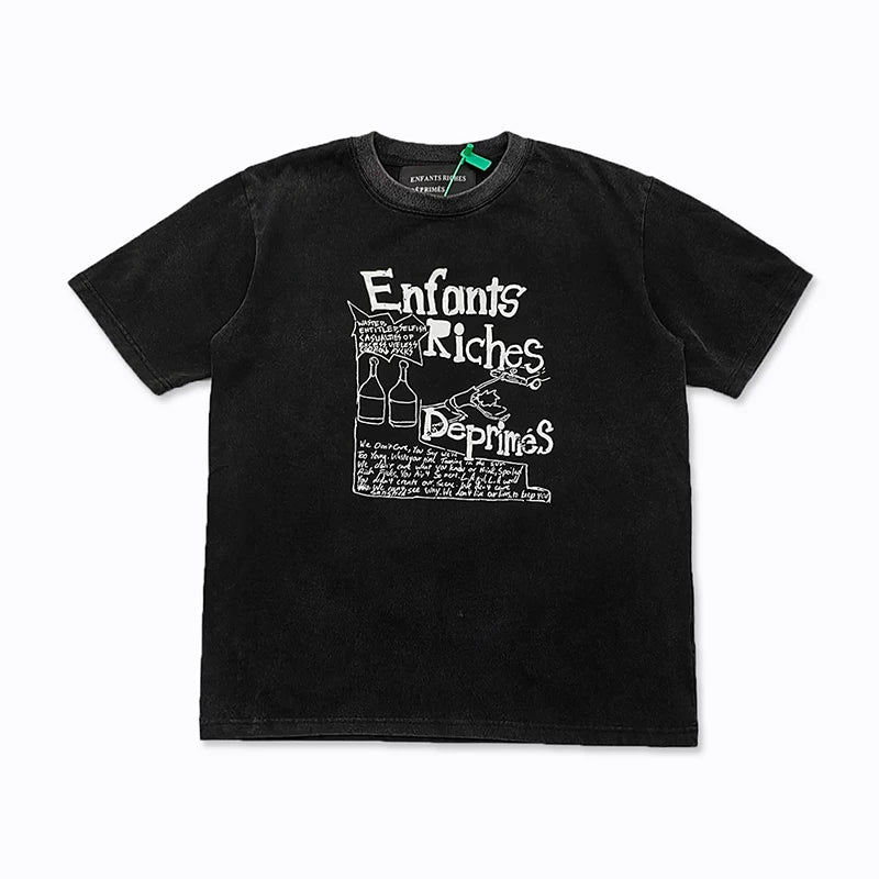 ERD melancholic rich second-generation washed old vtg short sleeved American trendy brand cleanfit heavyweight high street T-shirt for men (21)