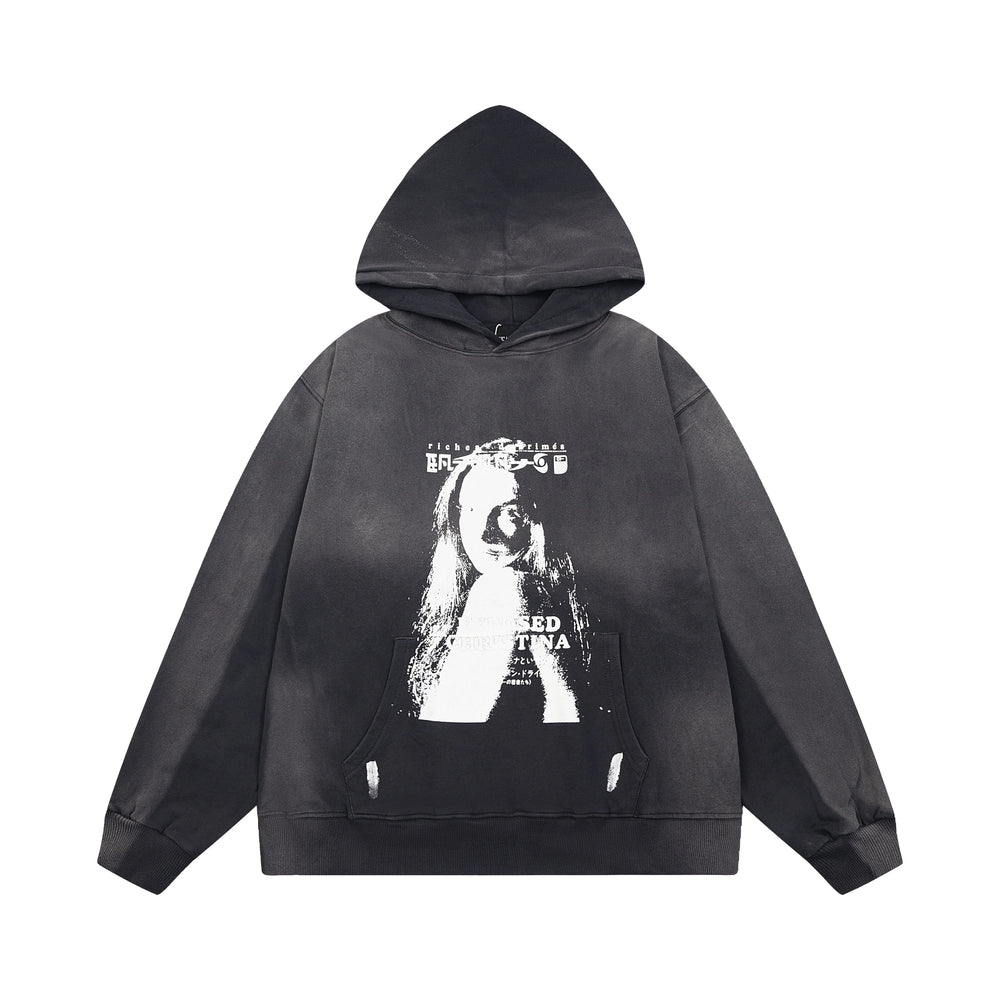 Erd hooded sweatshirt melancholic rich second-generation versatile loose hoodie trendy ins autumn/winter 2025 new European and American fashion brand (5)