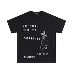 ERD melancholic rich second-generation washed old vtg short sleeved American trendy brand cleanfit heavyweight high street T-shirt for men (77)