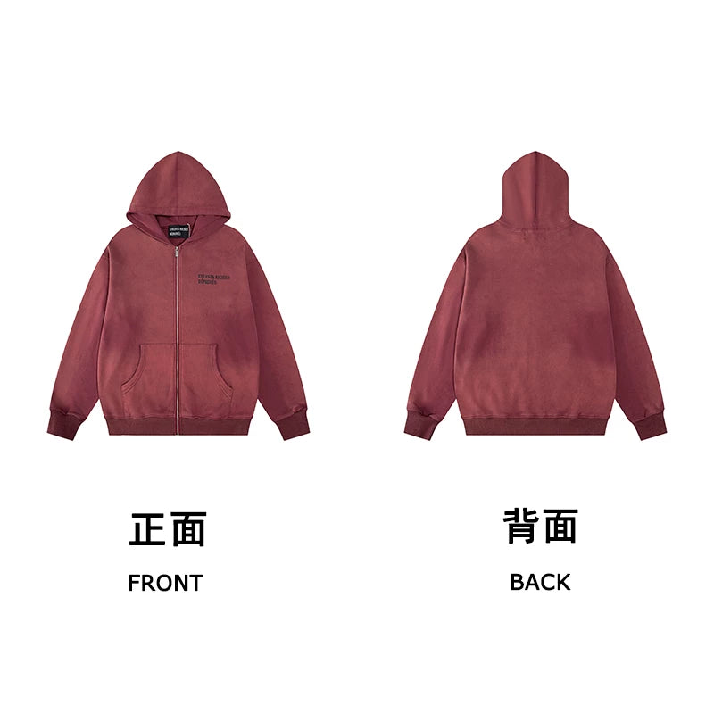 Erd hooded sweatshirt melancholic rich second-generation versatile loose hoodie trendy ins autumn/winter 2025 new European and American fashion brand (59)