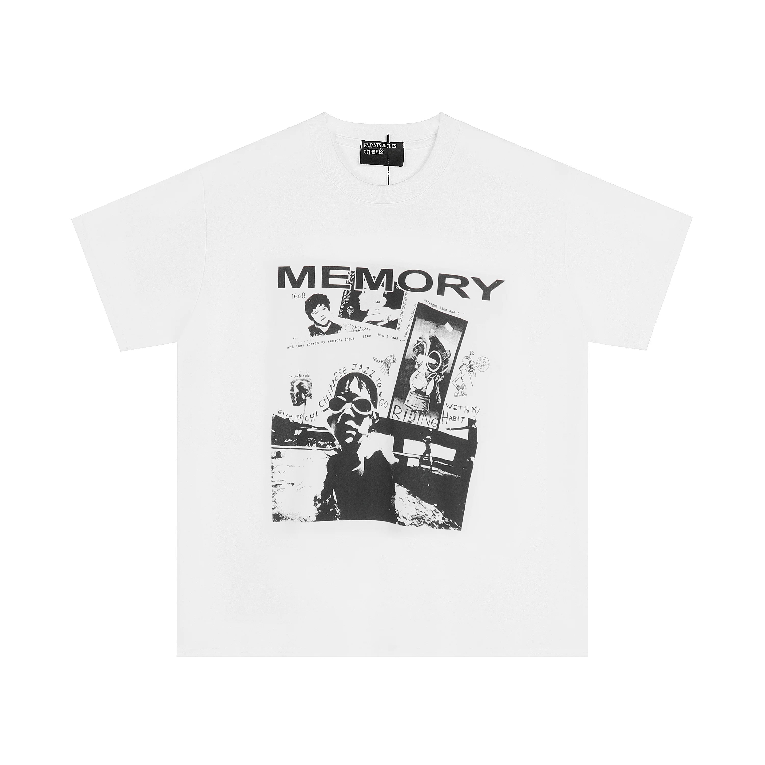 ERD melancholic rich second-generation washed old vtg short sleeved American trendy brand cleanfit heavyweight high street T-shirt for men (75)
