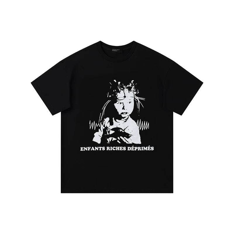 ERD melancholic rich second-generation washed old vtg short sleeved American trendy brand cleanfit heavyweight high street T-shirt for men (58)