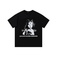 ERD melancholic rich second-generation washed old vtg short sleeved American trendy brand cleanfit heavyweight high street T-shirt for men (58)