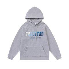 Trapstar niche trendy brand sweatshirt trousers sports leisure suit men and women couple autumn and winter plus velvet letter embroidery (40)
