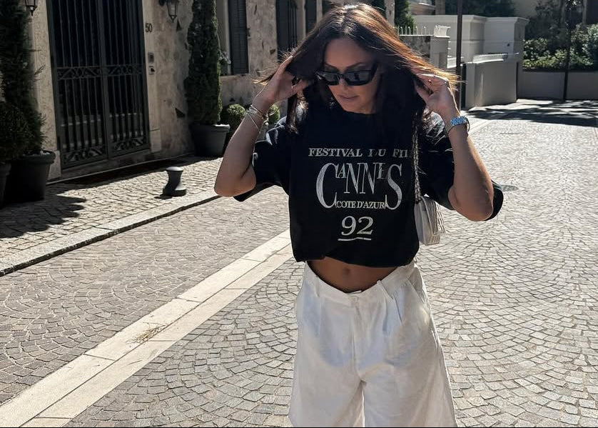 1992 Cannes Film Festival Promo Rare Washed Navy T-Shirt