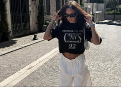 1992 Cannes Film Festival Promo Rare Washed Navy T-Shirt