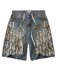 Vale Forever Lucky Charms Jorts White