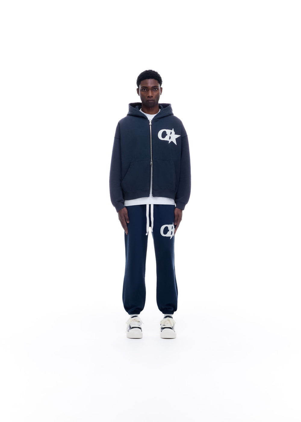CB STAR ZIPPED HOODIE