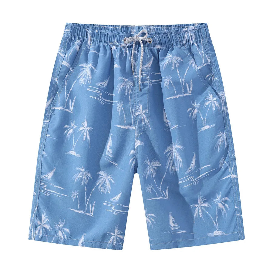 Men's Ditsy Floral Stripe Camouflage Vacation Regular Fit Men's Bottoms