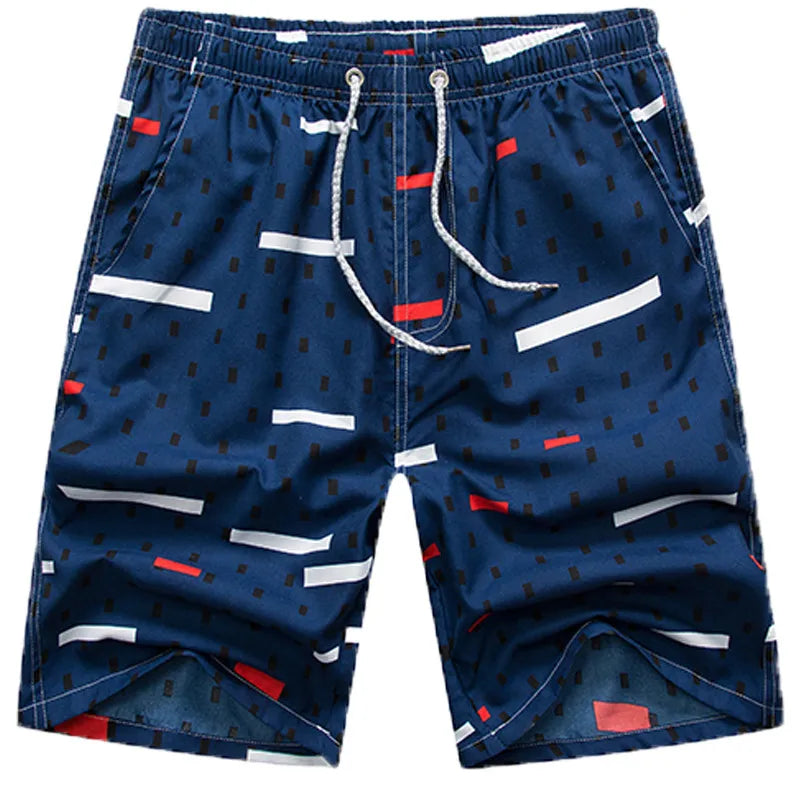 Men's Ditsy Floral Stripe Camouflage Vacation Regular Fit Men's Bottoms