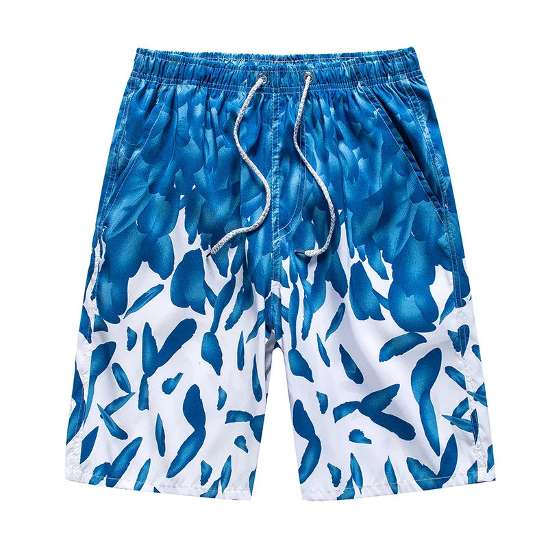 Men's Ditsy Floral Stripe Camouflage Vacation Regular Fit Men's Bottoms