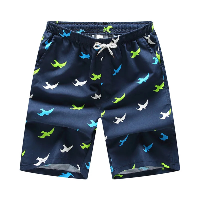 Men's Ditsy Floral Stripe Camouflage Vacation Regular Fit Men's Bottoms