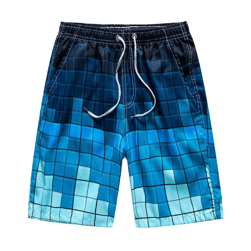 Men's Ditsy Floral Stripe Camouflage Vacation Regular Fit Men's Bottoms