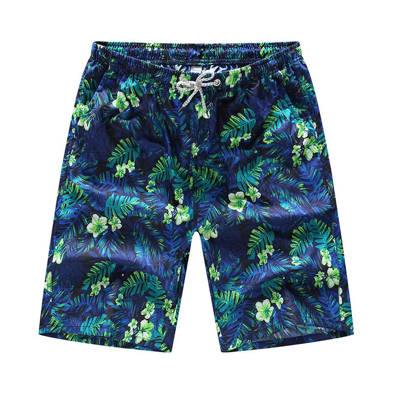 Men's Ditsy Floral Stripe Camouflage Vacation Regular Fit Men's Bottoms