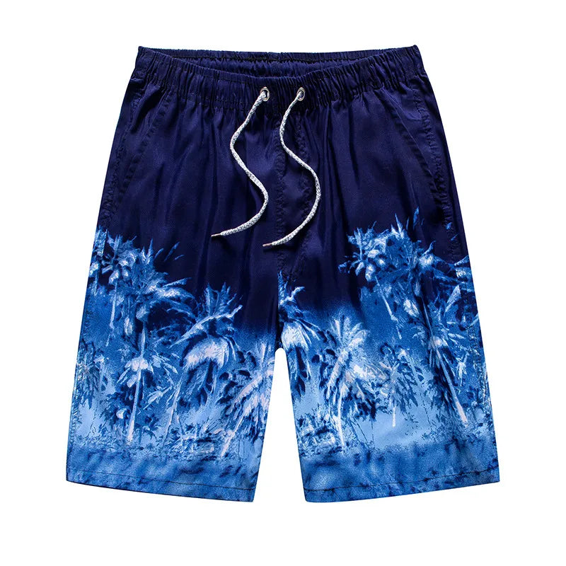 Men's Ditsy Floral Stripe Camouflage Vacation Regular Fit Men's Bottoms